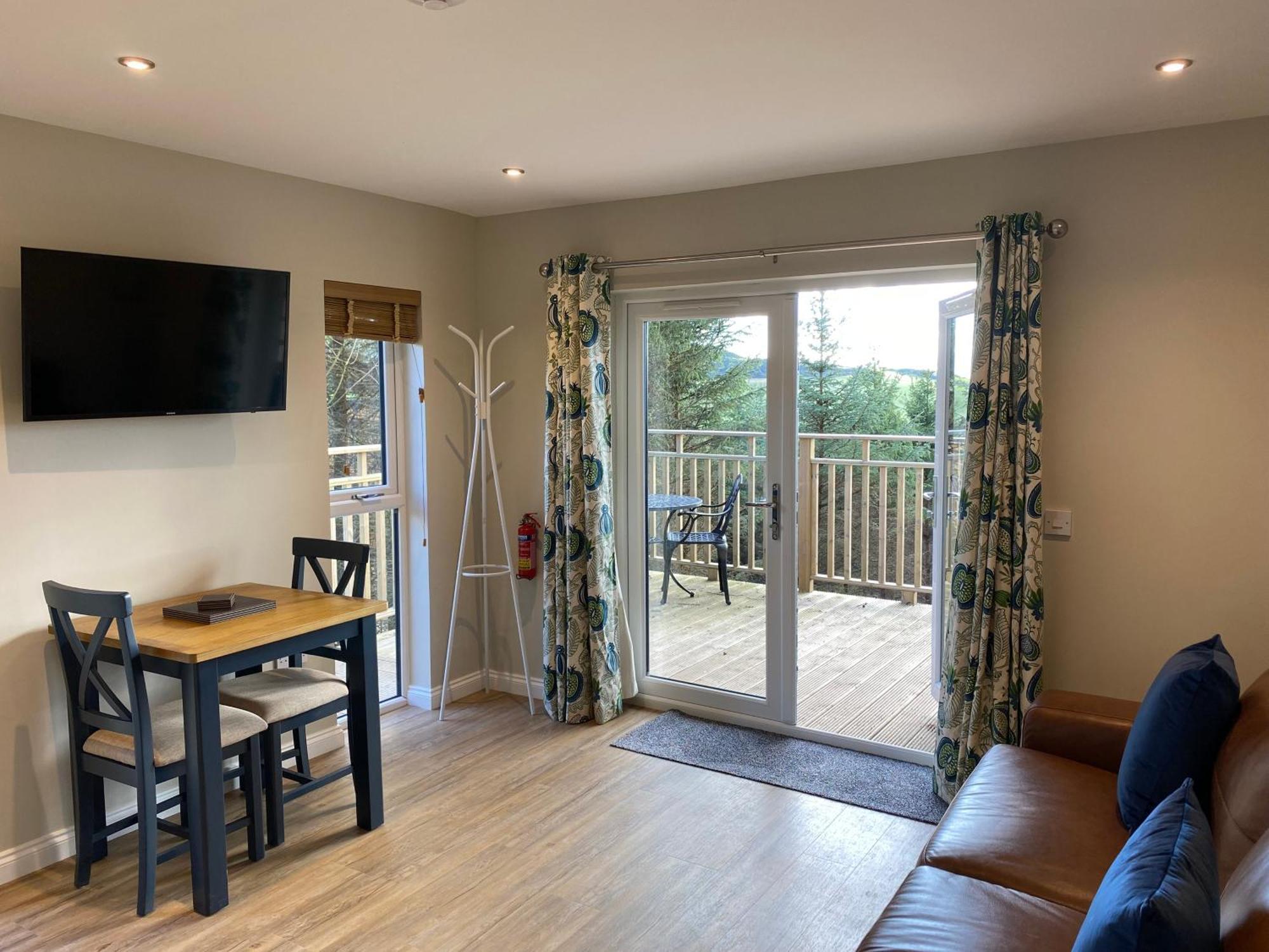 Acorn Lodge With Hot Tub Cupar Luaran gambar